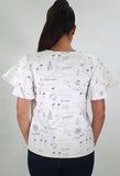 White Printed Shirt | IQ 127 (6061)