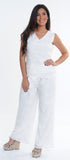 White Lace Pant | H-237