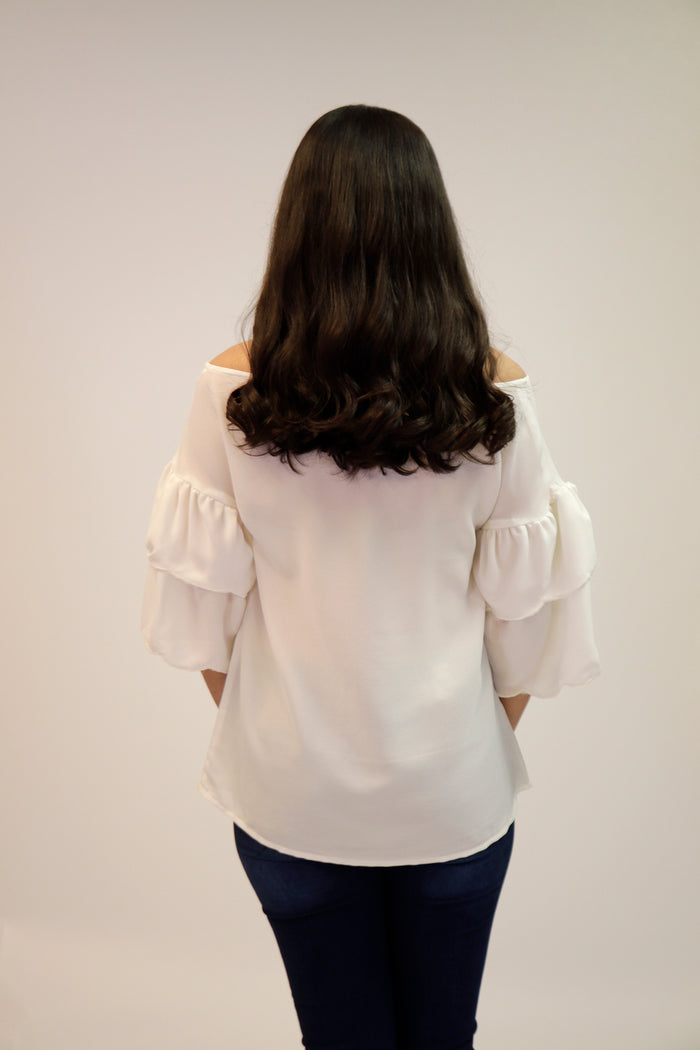White off Shoulder Top | 461
