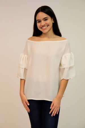 White off Shoulder Top | 461