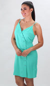 Teal Dress | H-473 - Small