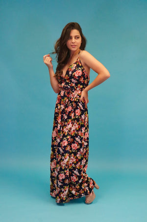 Wrap Around Maxi Dress | 659