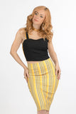 Smoothing Stripes Skirt | 1105