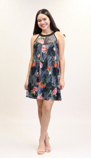 Maricela Dress | NR-678 (Black)