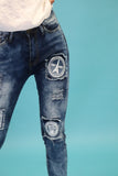 High Rise Jeans | H-2655