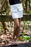Sass & Class White Skirt | 1606 | 105 - Hectik  - 1