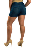 High Waist Denim Shorts | 2588s - Hectik  - 4