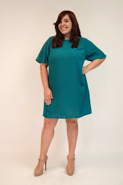 Teal Dress Plus | NR-460X