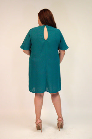Teal Dress Plus | NR-460X
