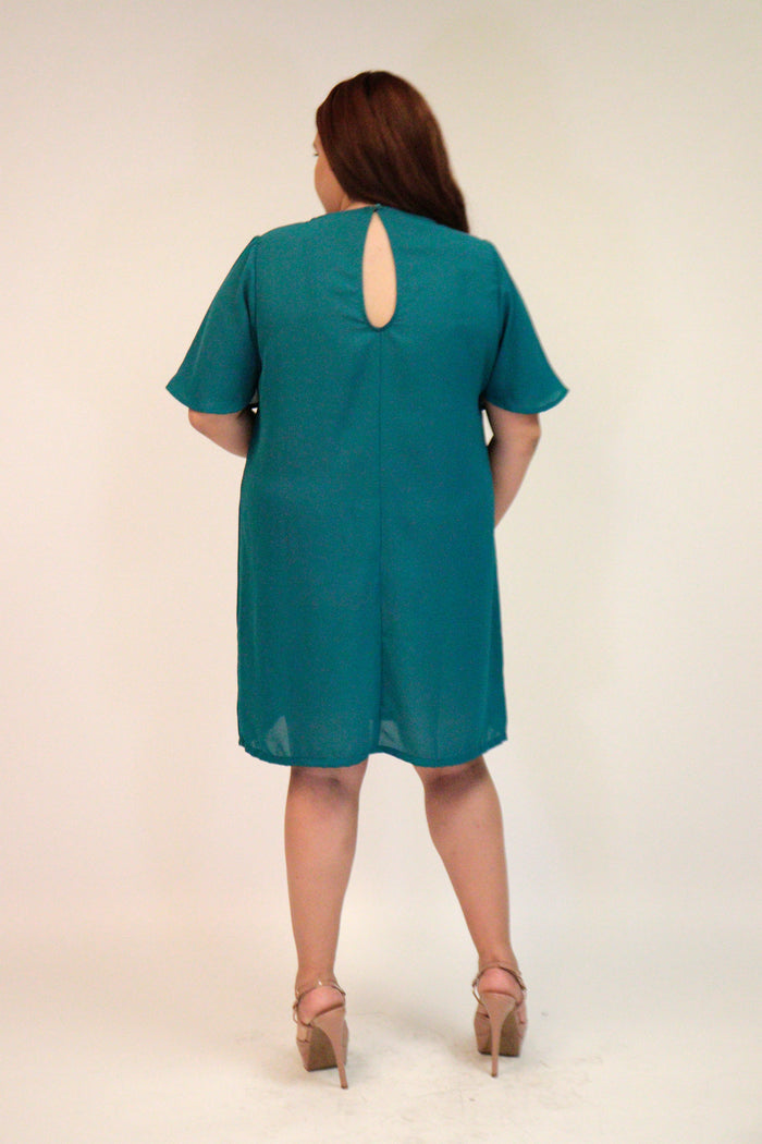 Teal Dress Plus | NR-460X