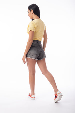 High Rise Shorts | H-1015