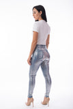 Metallic Wash Jeans | H-1021