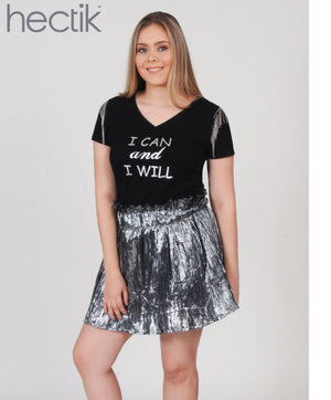 Statement Top | H-1042 (Black)