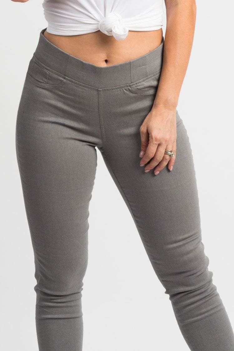 Grey Jeggings | H-304