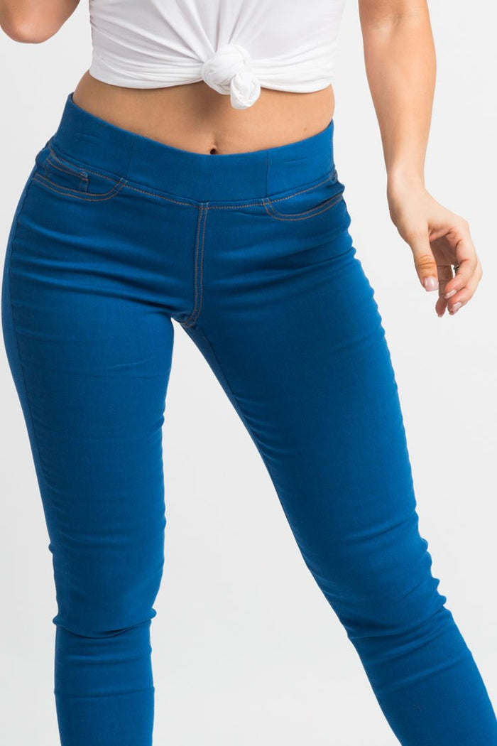 Blue Jeggings | H-304