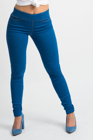 Blue Jeggings | H-304