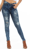 High Rise Jeans | H-2655
