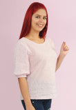 Pink Embroidered Top | H-272 (7611)